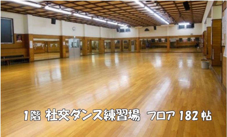 1階の練習場の様子